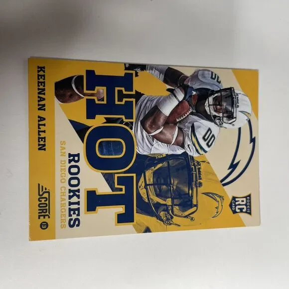 2013 Score Hot Rookies Retail San Diego Chargers Football Card #5 Keenan Allen!! - Picture 3 of 8